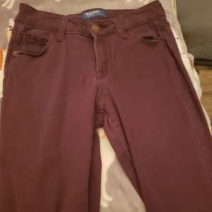 Red Rockstar Midrise Jeans